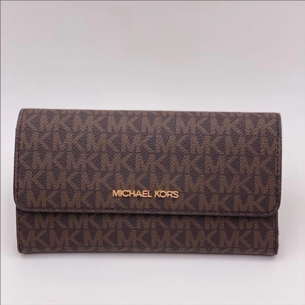 Michael Kors Trifold Wallet Brown